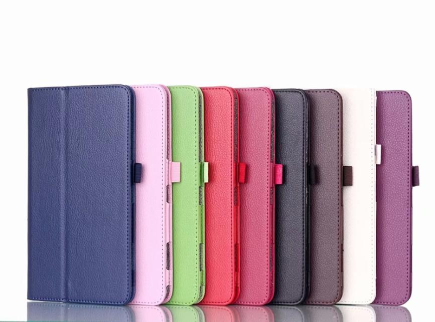 Folio PU Leather Cover for Samsung Galaxy Tab A 80 T380 T385 SMT385 Tablet Stand Case Sleep Wake Up Function
