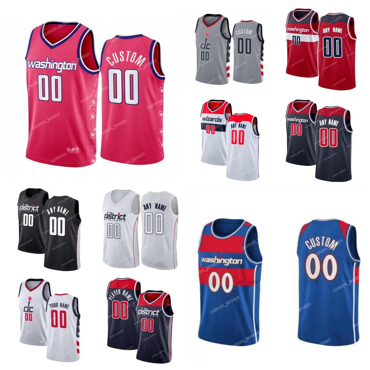Custom Washington''Wizards''Men Jersey Women Youth #00 Any Name Any Number 75th 2023 Edition''NBA''Basketball Jerseys, #8
Custom Washington''Wizards''Men Jersey Women Youth #00 Any Name Any Number 75th 2023 Edition''NBA''Basketball Jerseys, #8