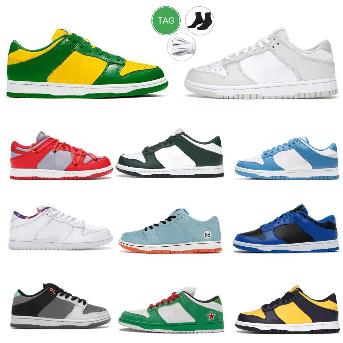 Designers SB Lows Running Shoes DuNkS Grey Fog Black White UNC University Red Women Men Atmos Elephant Lime Ice Barely Parra Abstract Art Green Bear Trainer Sneakers, # 36-45 ocean
Designers SB Lows Running Shoes DuNkS Grey Fog Black White UNC University Red Women Men Atmos Elephant Lime Ice Barely Parra Abstract Art Green Bear Trainer Sneakers, # 36-45 ocean