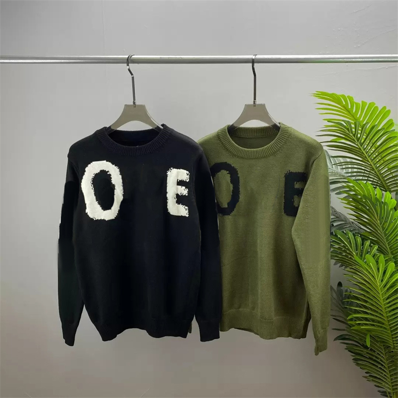 Designer Men Women Plus Size Tees Sweaters Letter Graffiti Jacquard Sweater Warm Knit Jumper Loose Round Long Sleeve Knitted Pullovers, Green 
Designer Men Women Plus Size Tees Sweaters Letter Graffiti Jacquard Sweater Warm Knit Jumper Loose Round Long Sleeve Knitted Pullovers, Green