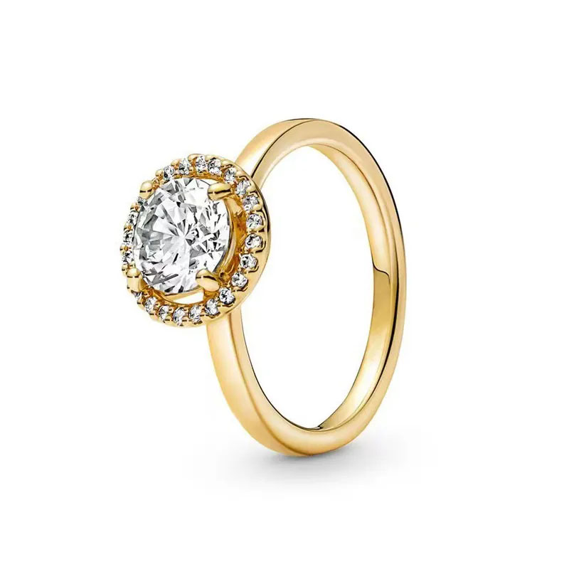 925 Sterling Silver New Fashion Womens Ring Golden Series Ginkgo Leaf Heart-shaped Honeycomb Butterfly Ring Suitable for Original , A Special Gift for