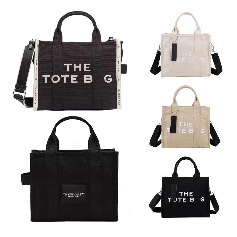 Tote Bag Luxury Handbags Totes Women's Fashion Luxuries M J Cross Body Canvas Large Capacity Classic The Tote Bag With Handles Daily Shopping Bag A Best Christmas 02