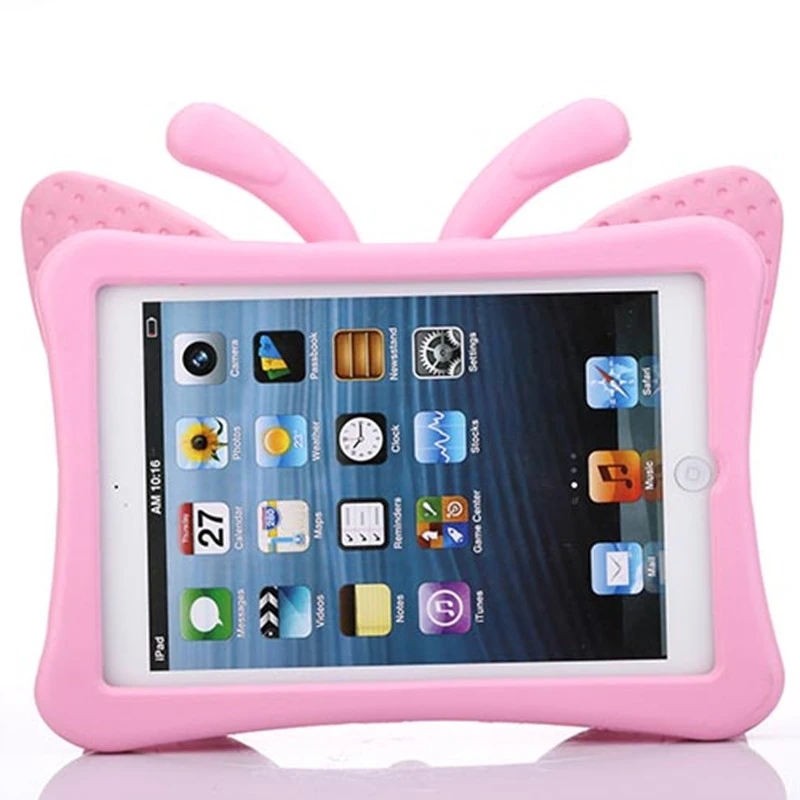 Cartoon EVA Tablet Case Shockproof for iPad 10 Gen 10.9inch Air Air2 Pro 11 Mini 3 4 5 Samusng Tab3 HD8 Shock Proof Protective Cover Cases Butterfly S