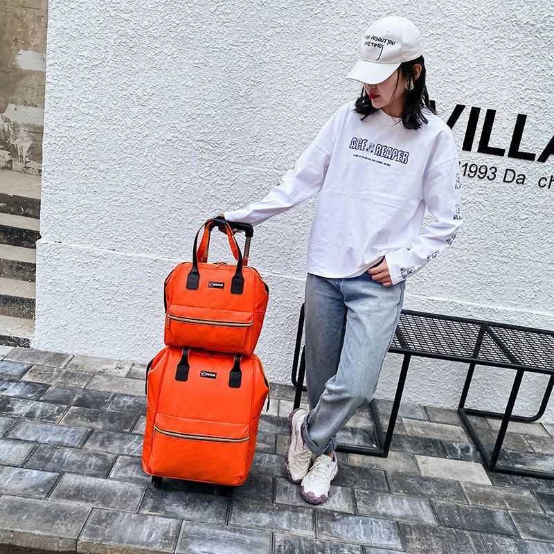 Luggage bag with large capacity for business trips, travel trips, portable travel bags, foldable travel bags, 20 inch luggage for boarding