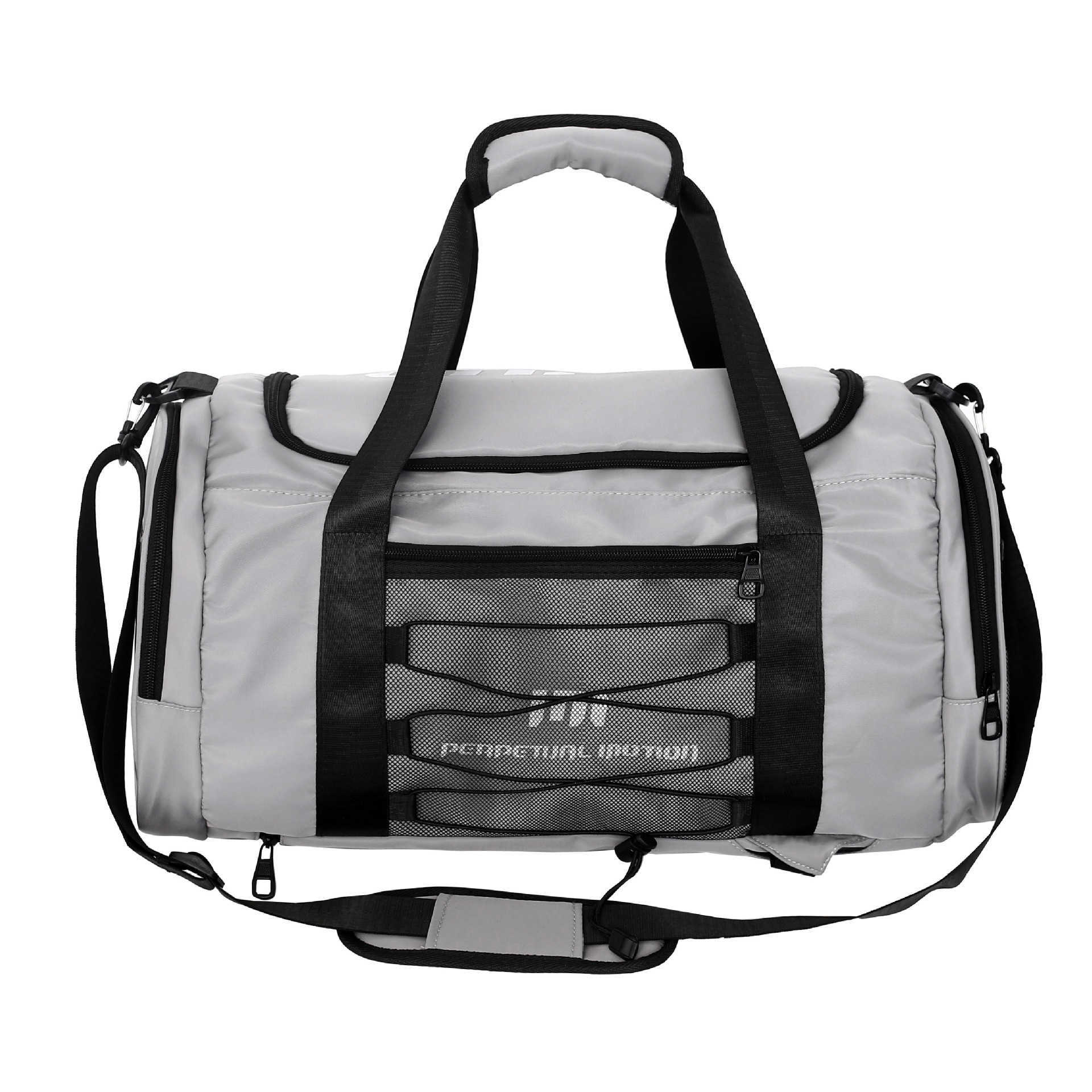 Duffel Bags Double Shoulder Bag Portable Diagonal Cross Dry and Wet Separation Large Capacity Short Distance Travel Men Women s Single Fitness Bag 230