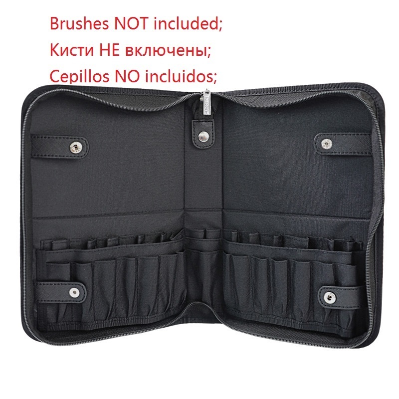 Cosmetic Bags Cases Women's Foldable Makeup Brush Bag Organizer Women's Travel Cosmetics Beauty Toilet Box Beauty Tools Washing Accessories 