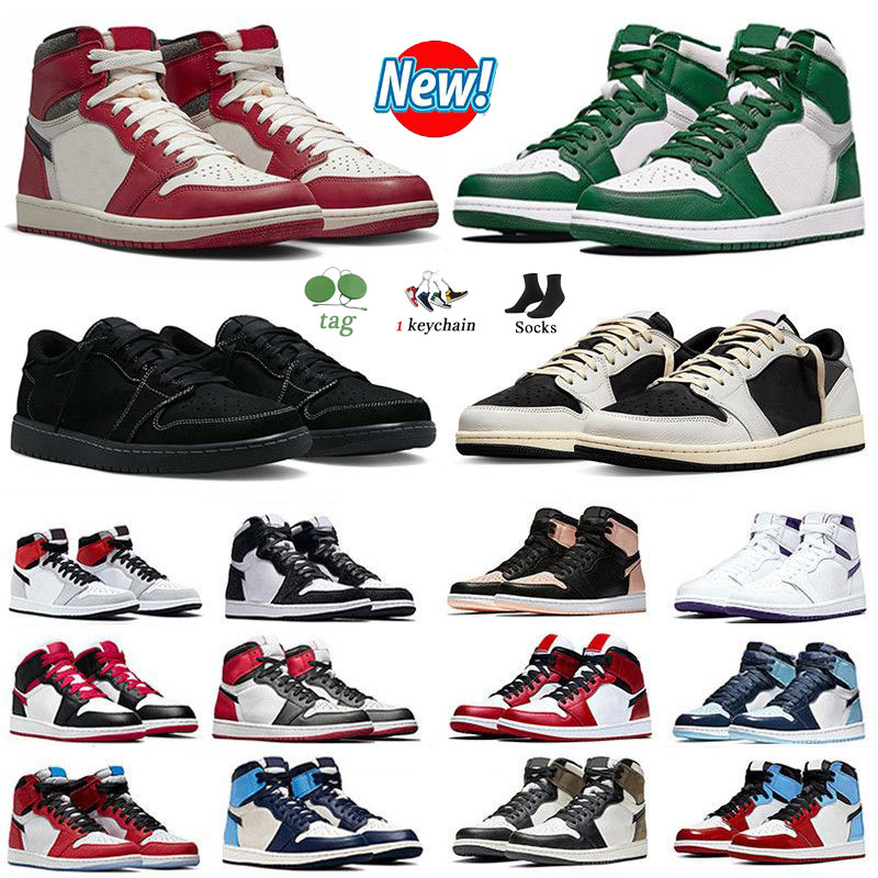1 1s Lost luxury Designer basketball shoes Fashion Green True University Blue Dark Mocha Heirloom Black Phantom Bred Patent Gorge women men trainer sports Sneakers, No box
1 1s Lost luxury Designer basketball shoes Fashion Green True University Blue Dark Mocha Heirloom Black Phantom Bred Patent Gorge women men trainer sports Sneakers, No box