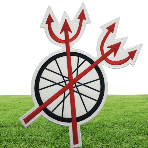 Full BACK LARGE SIZE DEVILS SICIPLES SETS Motorcycle Biker Patch IRON ON SEW ON JACKET VEST 18quot PATCH