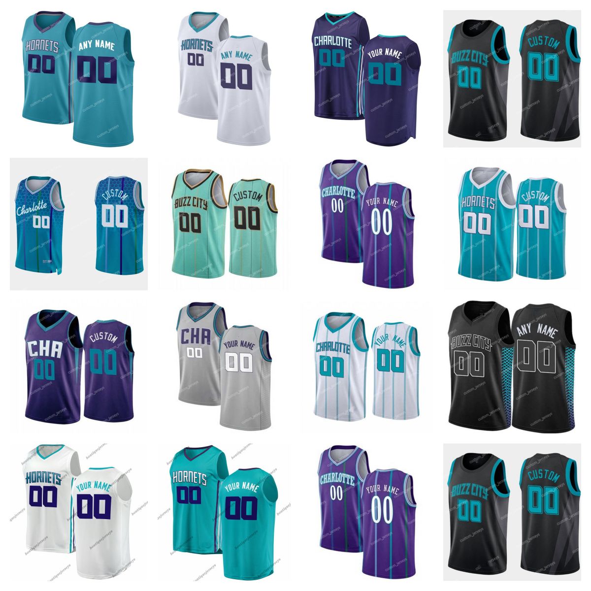 Custom Charlotte''Hornets''Men Jersey Women Youth #00 Any Name Any Number 75th 2023 Edition''NBA''Basketball Jerseys, #5
Custom Charlotte''Hornets''Men Jersey Women Youth #00 Any Name Any Number 75th 2023 Edition''NBA''Basketball Jerseys, #5