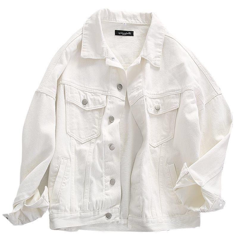 Women's Jackets Deeptown Denim Autumn Y2k Streetwear Coat Pink Jean Jacket Casual Tops Purple Oversized Lady Outerwear 230406
