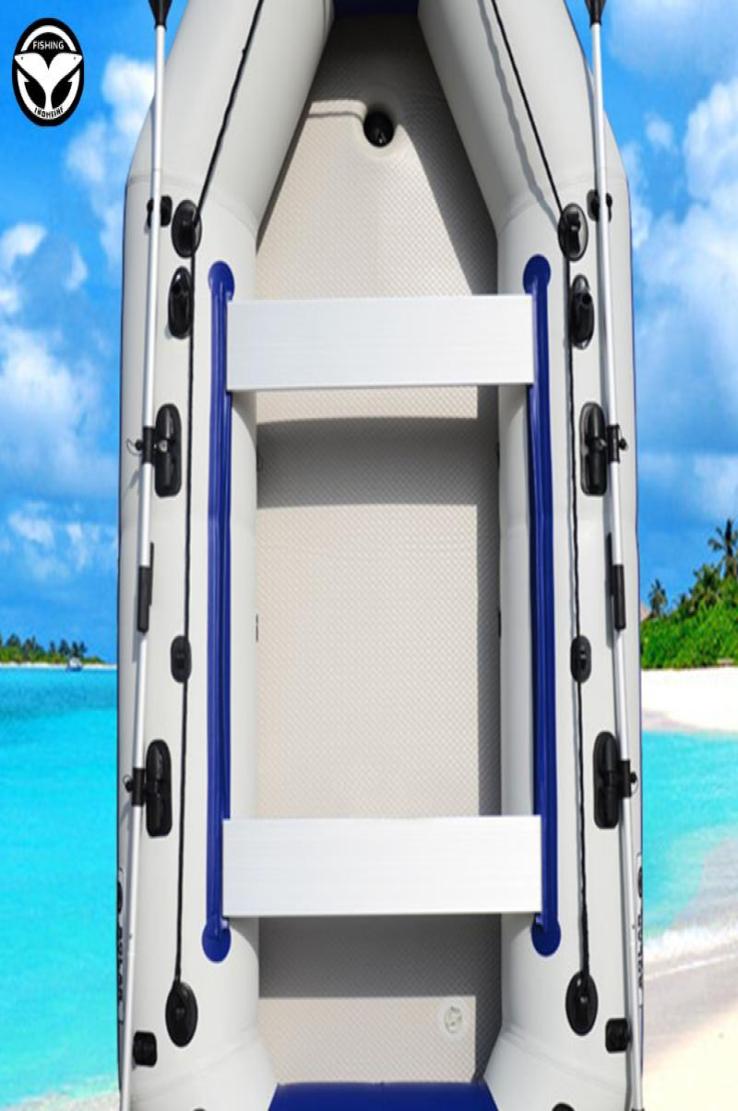RaftsInflatable Boats 2538710cm Inflatable Floor Wearresistant PVC Drop Stitch Foldable Bottom Air Deck For 360cm Fishing Boat
