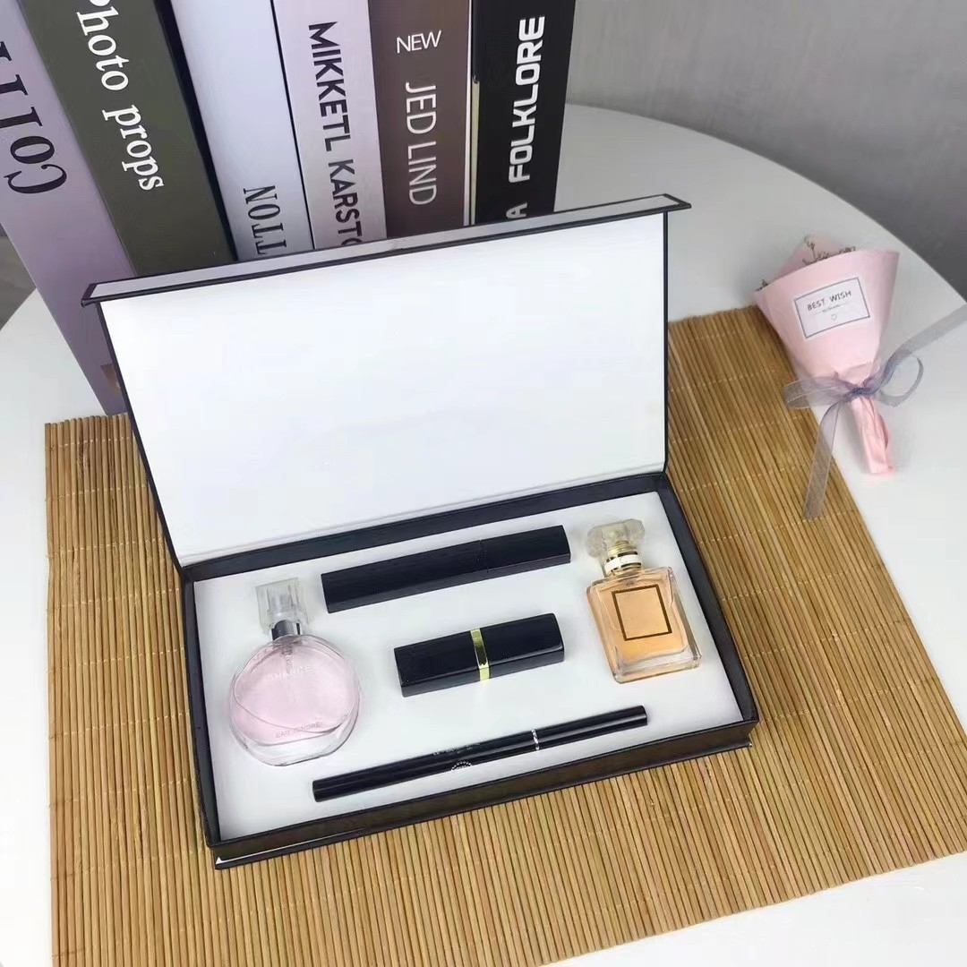 Perfume sets 3pcs 4pcs 5pcs 14pcs Women Flower Fragrances Long Lasting Smell roll-on Spray Cologne Gift kit For Man Women Parfum hot