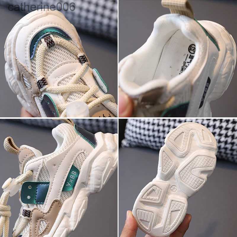 Sneakers Size 21-36 Baby Toddler Shoes For Boys Girls Breathable Mesh Little Kids Casual Sneakers Non-slip Children Sport Shoes tenisL231106