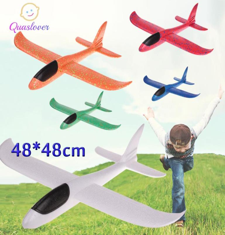 

DIY Kids Toys Foam Plane Hand Throw Airplane Flying Glider Plane Helicopters Flying Planes Model Plane Toy For Kids Outdoor Game7724598