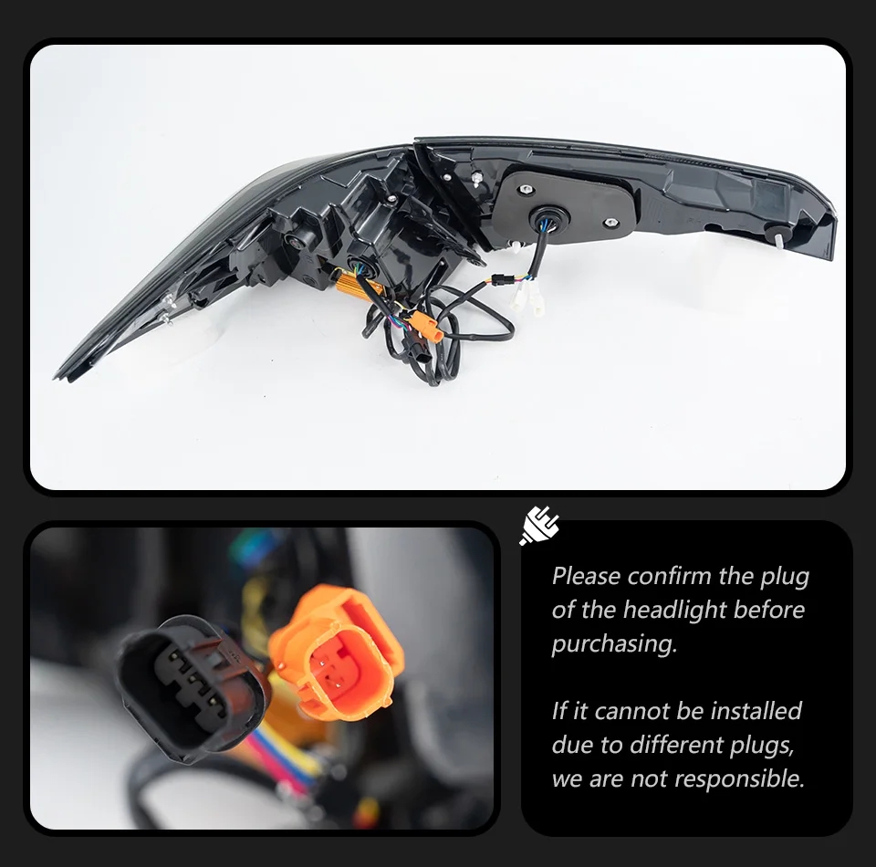 Auto Taillight For Honda CIVIC 11th Tail light 20 22-2024 Eagle Eye Styling LED Taillight Assembly Rear Brake Reverse Lights