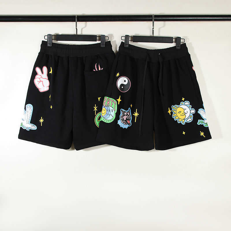 Smiley Start with Stars Star Printed High Street Shorts in the Same European Trend, 4092 black
Smiley Start with Stars Star Printed High Street Shorts in the Same European Trend, 4092 black