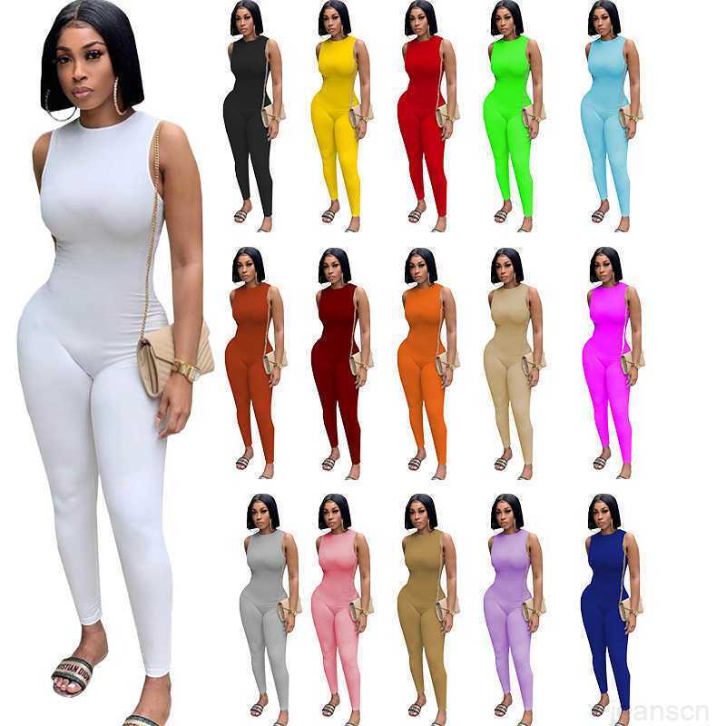 Women's Summer jumpsuits amp rompers New Fashion Solid Elastic Milk Silk Sleeveless Round Neck Sports Yoga Bodysuit, Wine
Women's Summer jumpsuits amp rompers New Fashion Solid Elastic Milk Silk Sleeveless Round Neck Sports Yoga Bodysuit, Wine