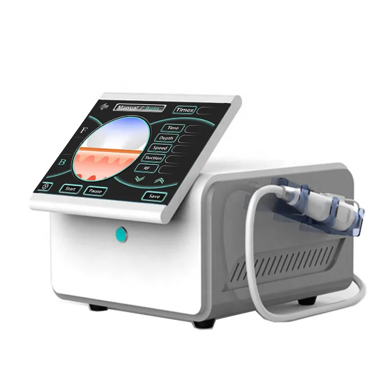High Quality Gold RF Microneedle Facial Skin Tightening RF Fractional Microneedle RF Microneedling For Acne Scar Removal Skin Regeneration Beauty Devi