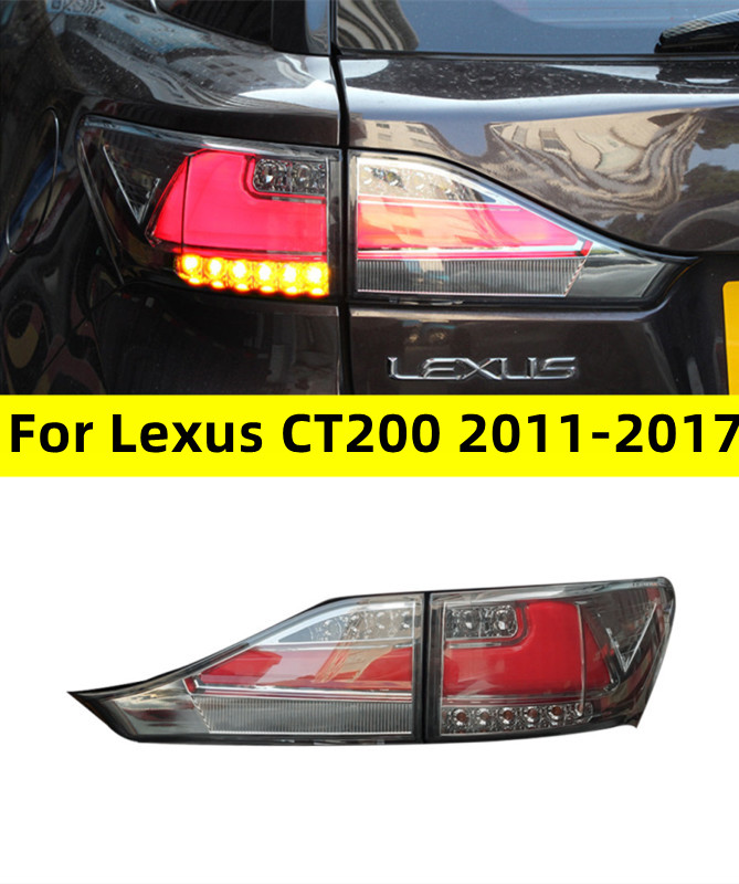 Car Styling Rear Taillight For Lexus CT200 2011-20 17 LED Tail Lamp LED DRL Signal Brake Reverse Taillights