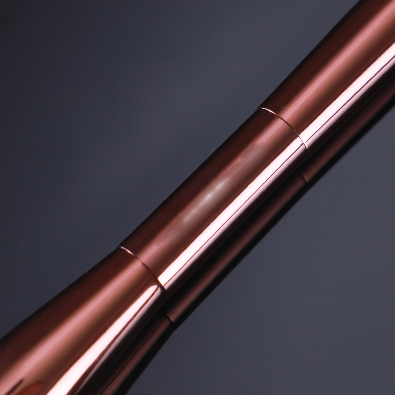 Hourglas Losse Powder Makeup Brush Double-ended Face Powder Cosmetics Brush Ultra Soft Synthetic Hair