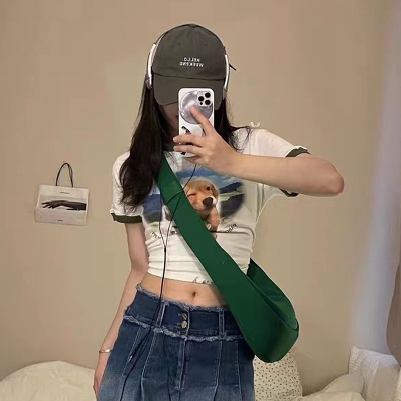 Women s T Shirt Karrram Japanese Harajuku T shirt Kawaii Dog Print Patchwork Short Sleeve Tee Shirt E girls Y2k Aesthetics Cute Tops 00s Sweet 230407