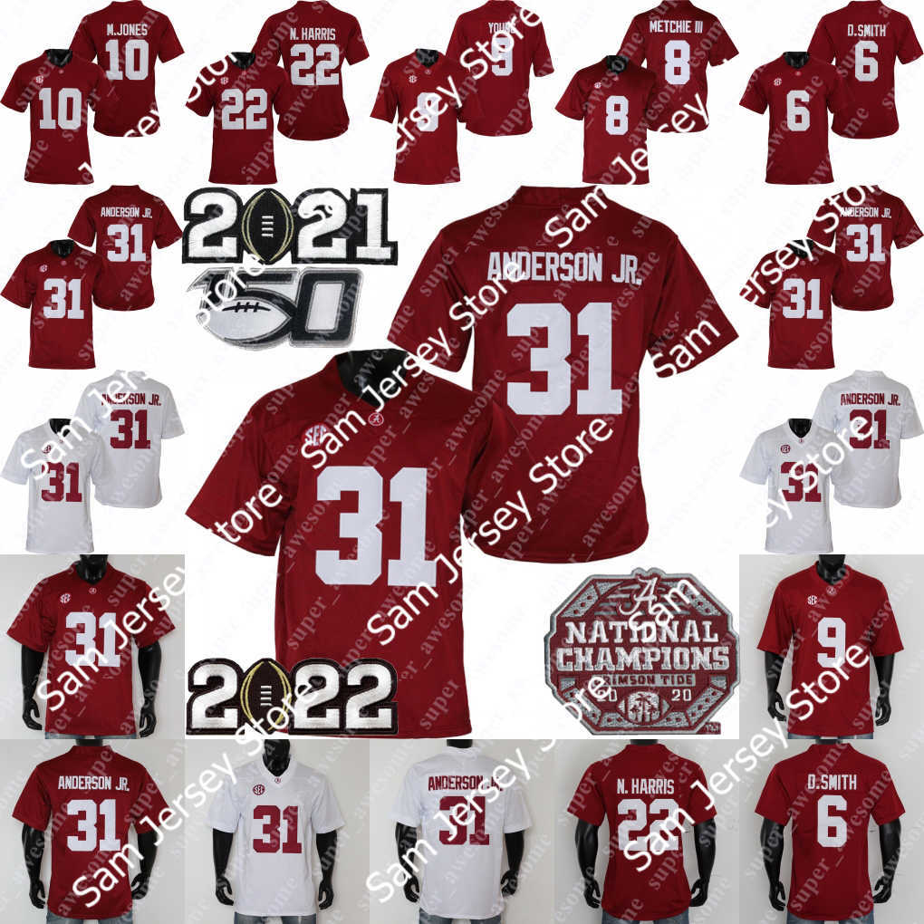Alabama Crimson Tide Football Jersey Bryce Young Will Anderson Jr. Jase McClellan Traeshon Holden Jahmyr Gibbs Najee Harris Jaylen Waddle Mac Jones DeVonta Smith, White
Alabama Crimson Tide Football Jersey Bryce Young Will Anderson Jr. Jase McClellan Traeshon Holden Jahmyr Gibbs Najee Harris Jaylen Waddle Mac Jones DeVonta Smith, White