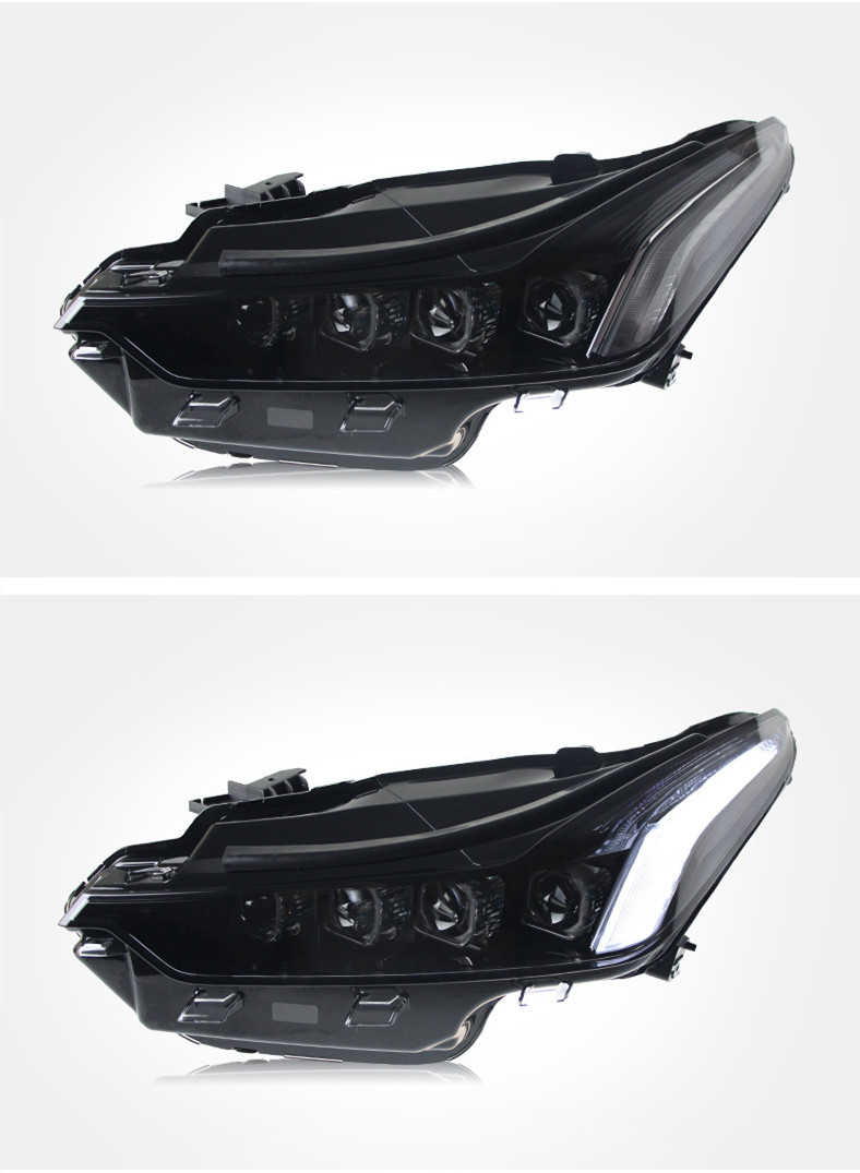 For Cadillac CT5 20 19-2023 Headlamp Assembly Modified With LED Crystal Lens Running Horse Daytime Running Light