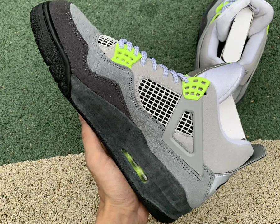 2023 Basketball Shoes 4s Neon Men Woman Jumpman 4 Green Volt Wolf Grey outdoor running trainers sport Sneaker With Box
2023 Basketball Shoes 4s Neon Men Woman Jumpman 4 Green Volt Wolf Grey outdoor running trainers sport Sneaker With Box