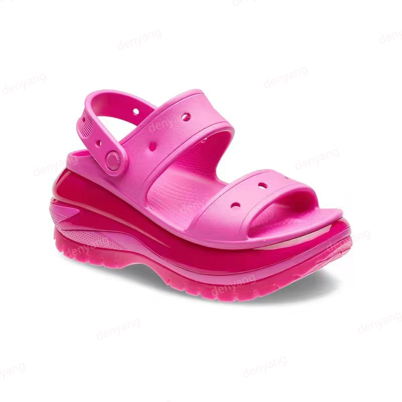 23S Mega Crush Clogs Platform Croc Sandals Designer Sandal Beach Waterproof Women Rubber Slippers Mules Outdoor Slides Lady Cute Slip On size 35-40, Color 6
23S Mega Crush Clogs Platform Croc Sandals Designer Sandal Beach Waterproof Women Rubber Slippers Mules Outdoor Slides Lady Cute Slip On size 35-40, Color 6