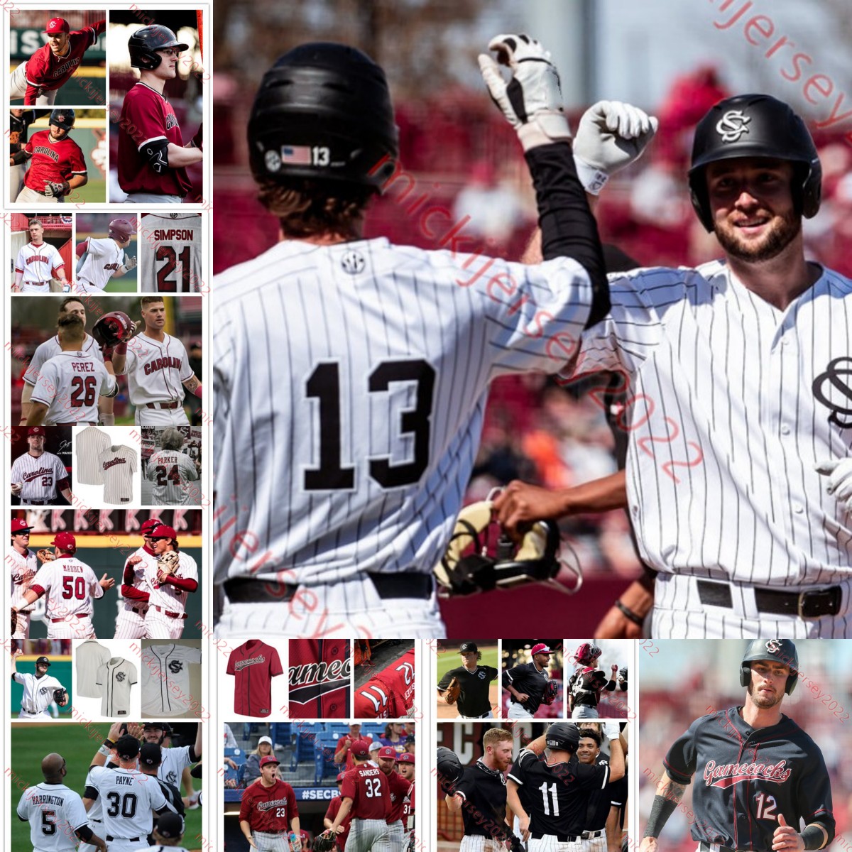 Whit Merrifield Grayson Greiner South Carolina Gamecocks Baseball Jersey jordon Montgomery Steve Pearce Mookie Wilson Tyler Webb Braylen Wimmer Jerseys, Black pullover
Whit Merrifield Grayson Greiner South Carolina Gamecocks Baseball Jersey jordon Montgomery Steve Pearce Mookie Wilson Tyler Webb Braylen Wimmer Jerseys, Black pullover
