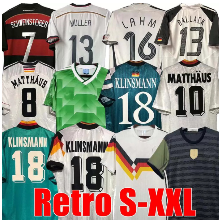 1988 1996 GermanyS Soccer Jerseys Retro Littbarski BALLACK KLINSMANN 1990 1998 2006 2014 shirts KALKBRENNER 1996 2004 Matthaus Hassler Bierhoff KLOSE, 96
1988 1996 GermanyS Soccer Jerseys Retro Littbarski BALLACK KLINSMANN 1990 1998 2006 2014 shirts KALKBRENNER 1996 2004 Matthaus Hassler Bierhoff KLOSE, 96