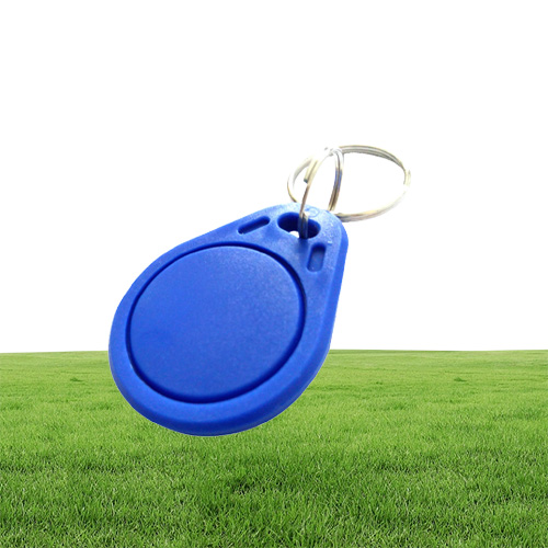 Factory make High quality TK4100 125khz card 100pcslot ISO11785 ABS RFID custom plastic keyfob Key Ring Fob
