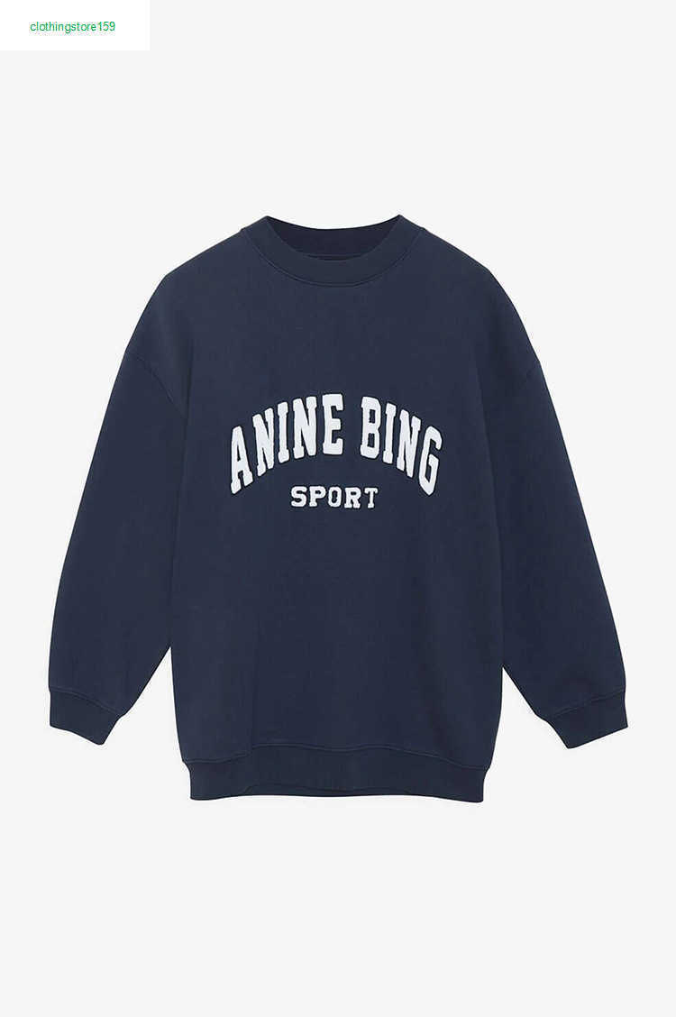 Women' Hoodies Sweatshirts Anine Bing Women Designer Sweatshirt Classic Pullover Letter Embroidery Fleece Loose Crew Neck Sweater3, Royal blue
Women' Hoodies Sweatshirts Anine Bing Women Designer Sweatshirt Classic Pullover Letter Embroidery Fleece Loose Crew Neck Sweater3, Royal blue