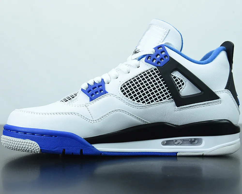 2023 Basketball Shoes Top Quality Jumpman 4 Motorsport White Game Royal Black outdoor running trainers sports Sneakers Ship With box
2023 Basketball Shoes Top Quality Jumpman 4 Motorsport White Game Royal Black outdoor running trainers sports Sneakers Ship With box