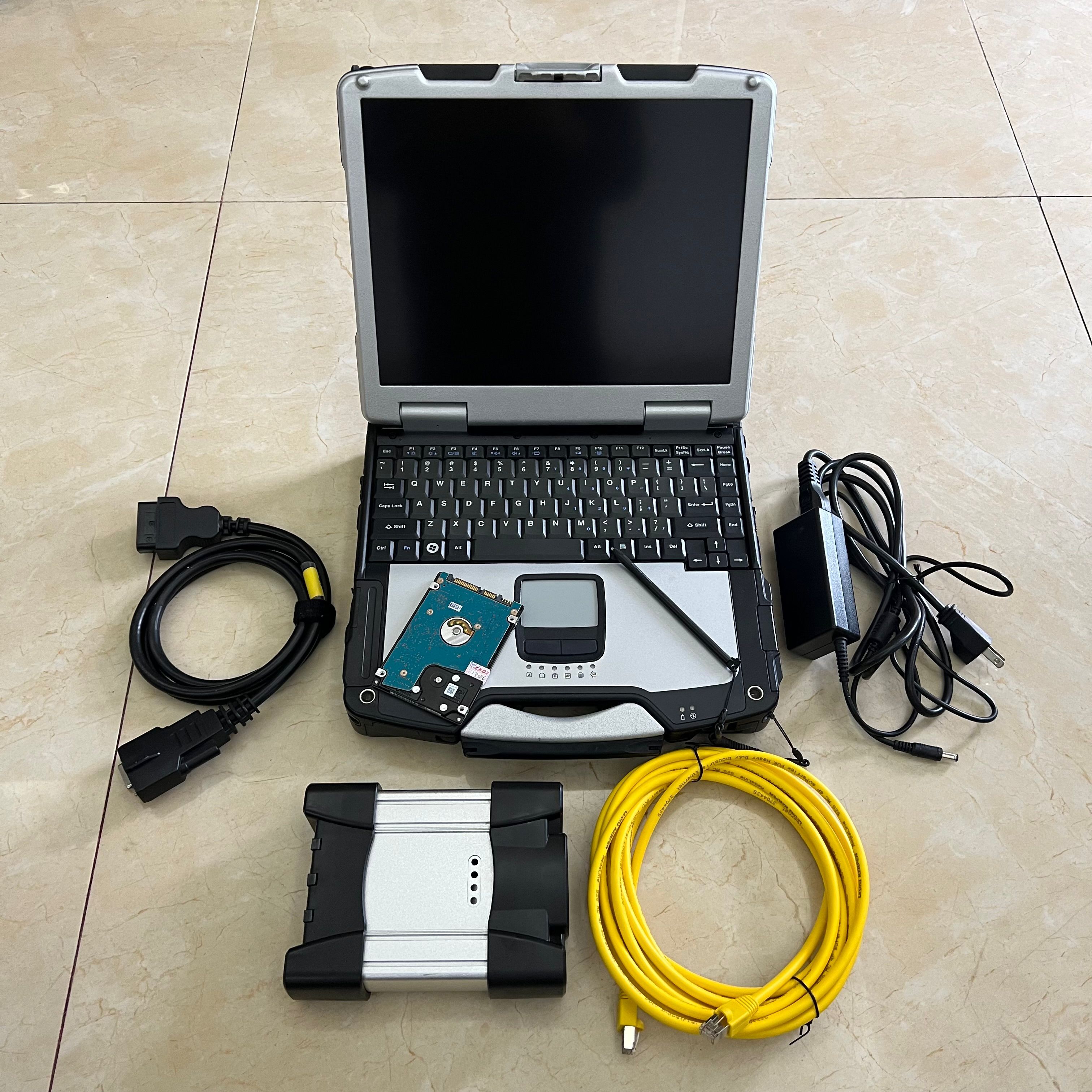FOR BMW New Firmware ICOM NEXT Repair Test Tool Car Scanner with CF31 i5 4g Laptop Full Kit Ready Use