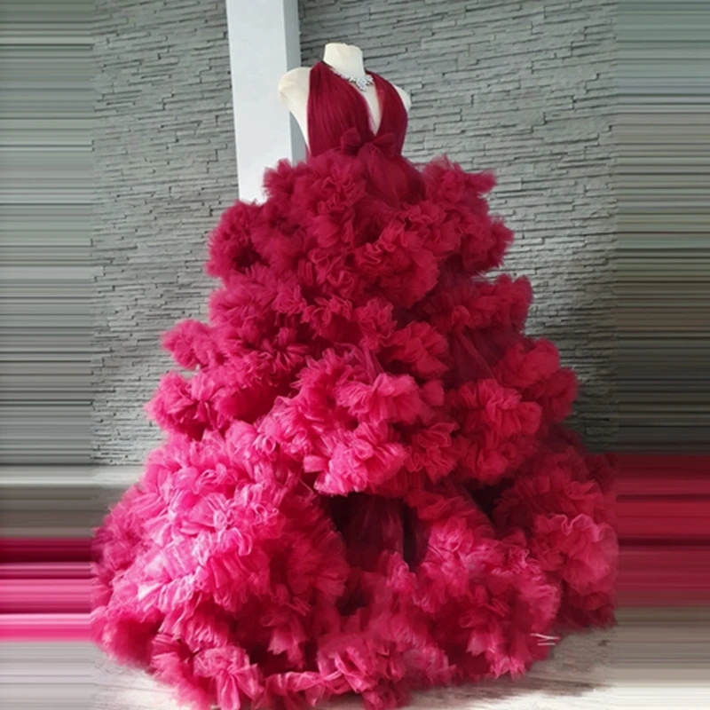 Maternity prom occasion Dresses Lush Ruffles Tulle fuchsia Pregnant Women Custom Made Fluffy Photo shoot evening gown robes, Lavender
Maternity prom occasion Dresses Lush Ruffles Tulle fuchsia Pregnant Women Custom Made Fluffy Photo shoot evening gown robes, Lavender