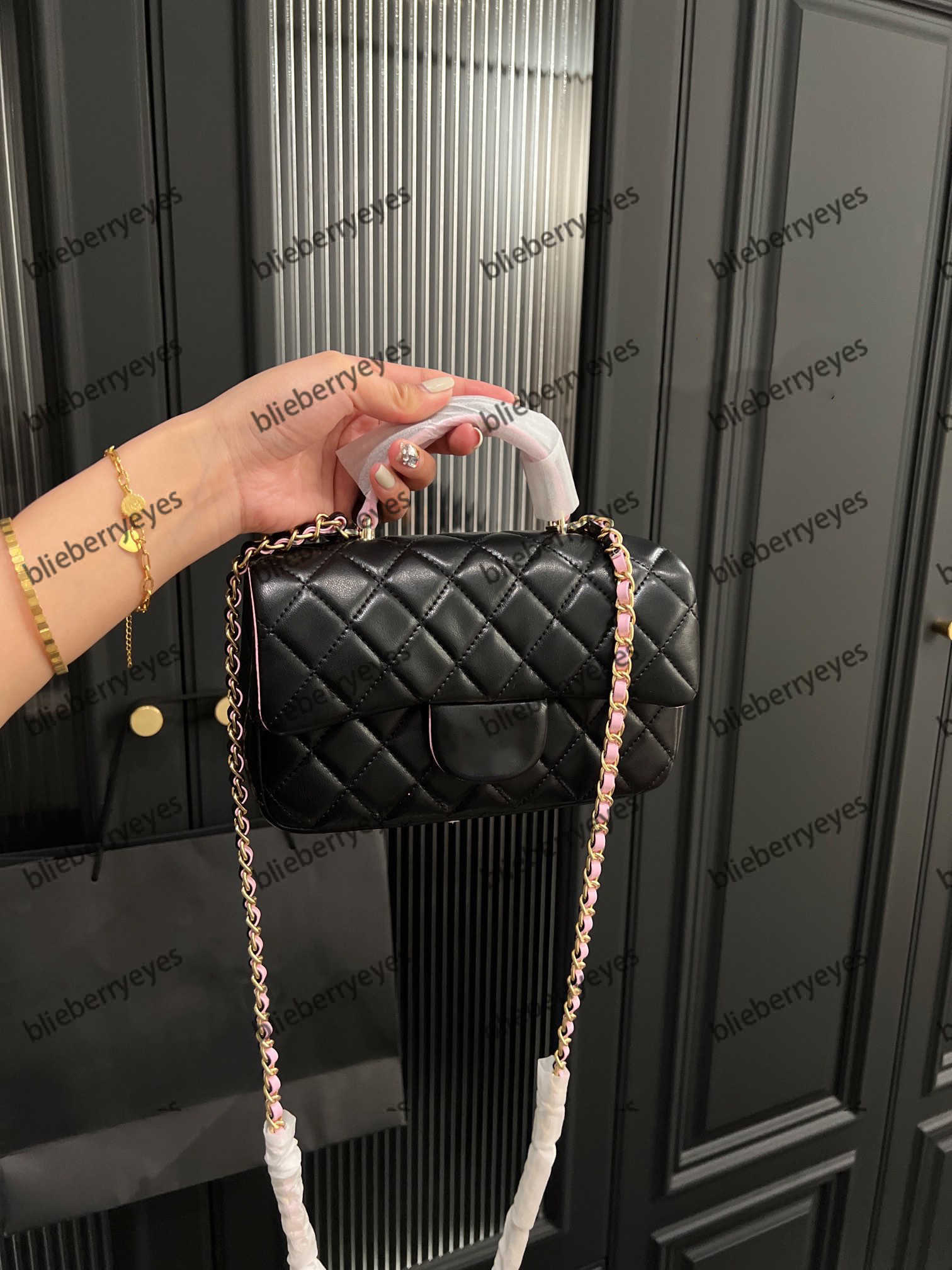 Designer Bags Cross Body Bag Classic Mini Flap Shoulder Bag Lambskin Leather Fashion Wallet Gold Chain Shoulder Bags Handbags Top Handle Bags Luxury Women W230404