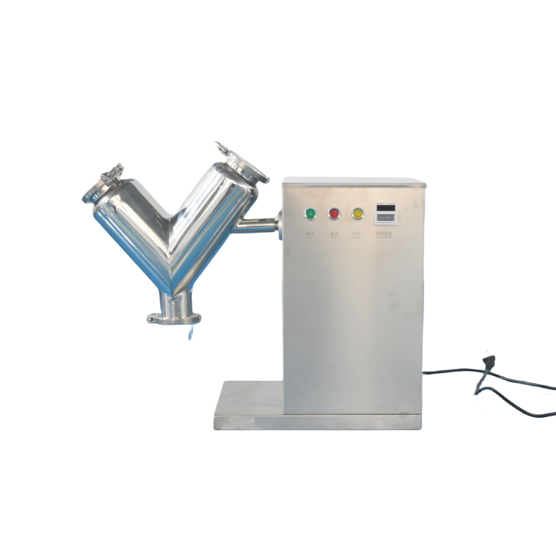 wholesale Small Processing Machinery VH5 Mixer V-type Chemical Dry Powder Mixer