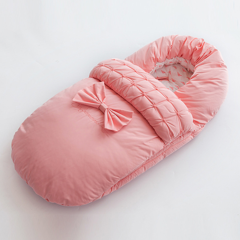 s Lovely pink baby coconut envelope suitable for born s blankets strollers born s 0-12M 230407