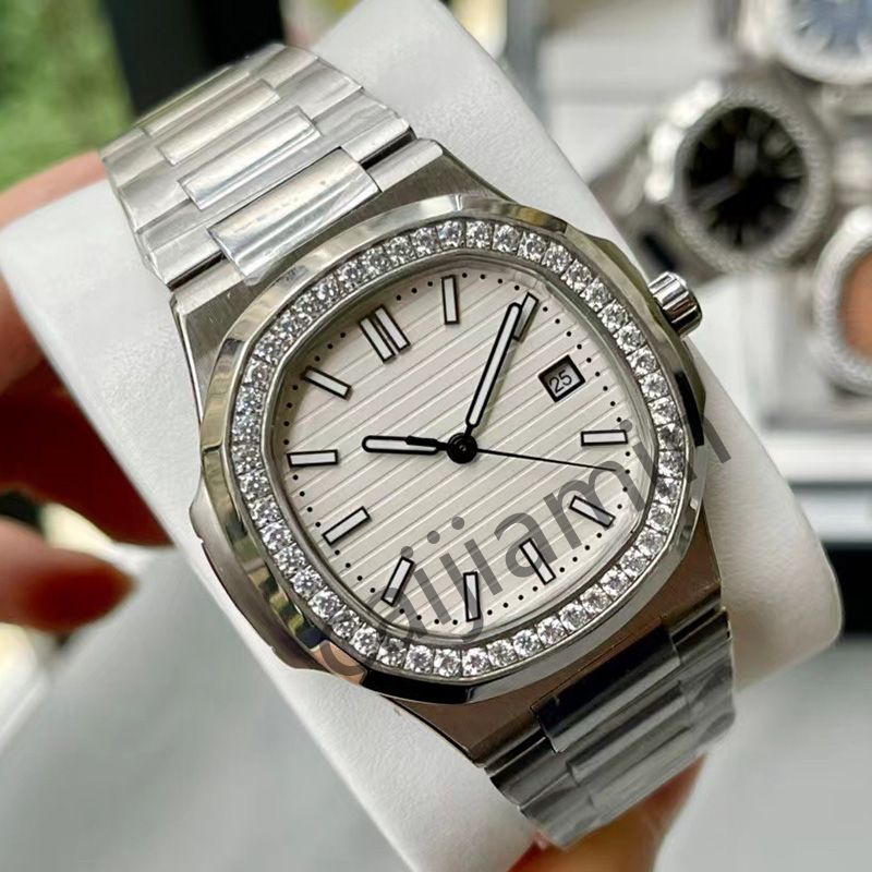 Luxury Automatic Mechanical Mens Watch 40mm Diamond Watches All Stainless Steel 2813 Movement brown fashion wristWatch, Tool
Luxury Automatic Mechanical Mens Watch 40mm Diamond Watches All Stainless Steel 2813 Movement brown fashion wristWatch, Tool