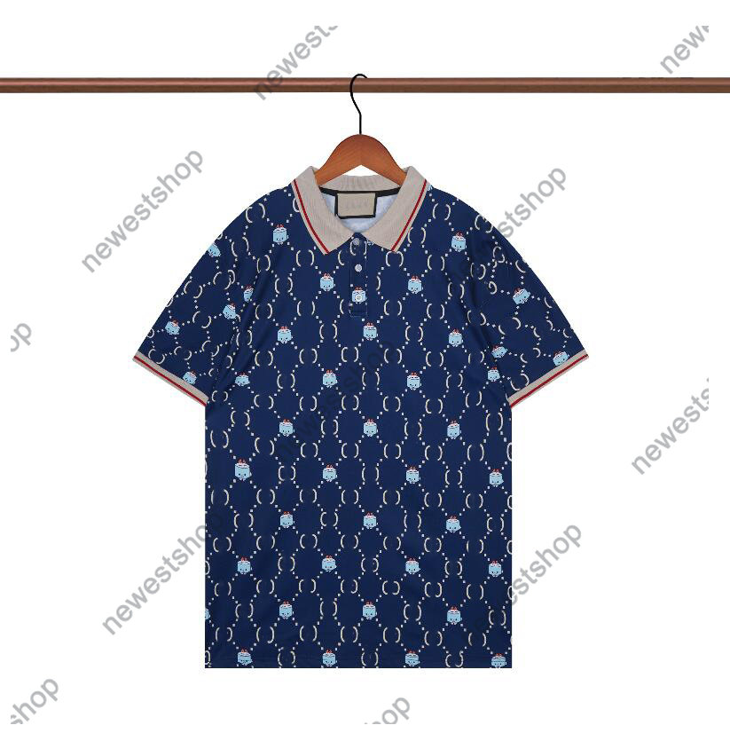 Summer Mens Plus Tees Polos Men designer t shirt womens Letter print Short Sleeve cotton polo shirts women t-shirts Street Casual Reverse collar shirt Tshirts, Blue
Summer Mens Plus Tees Polos Men designer t shirt womens Letter print Short Sleeve cotton polo shirts women t-shirts Street Casual Reverse collar shirt Tshirts, Blue