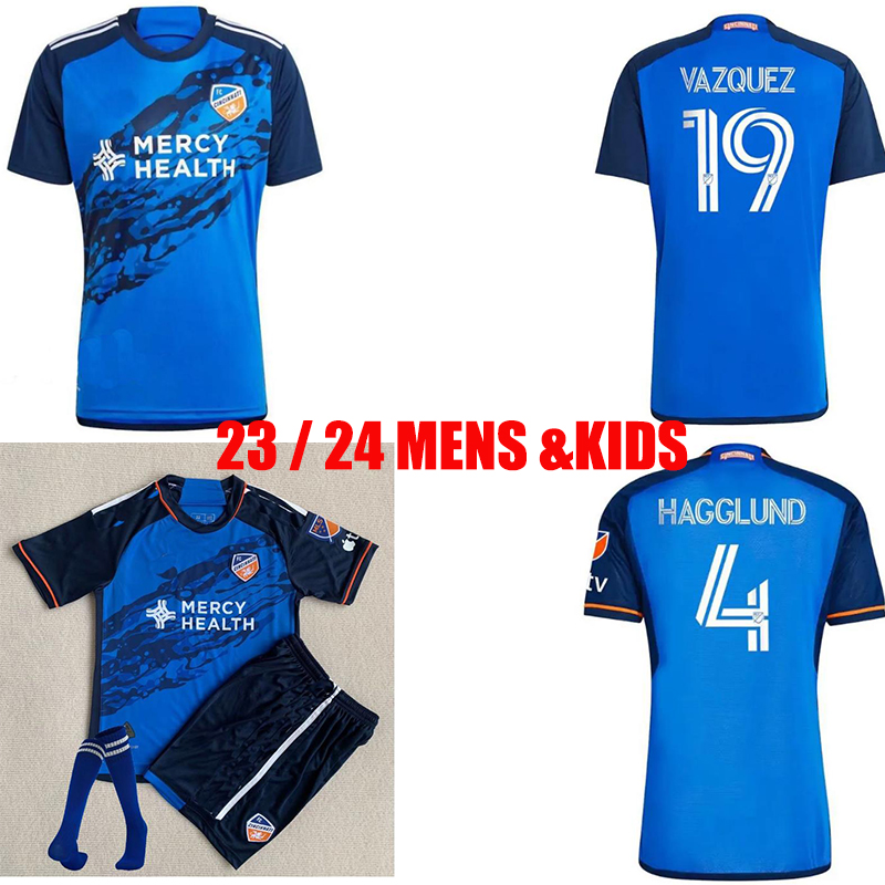 2023 2024 FC Cincinnati soccer jerseys 23 24 Home Away Hagglund Obinna Vazquez home away Miazga football shirt MEN and kids kit with socks, Home kit
2023 2024 FC Cincinnati soccer jerseys 23 24 Home Away Hagglund Obinna Vazquez home away Miazga football shirt MEN and kids kit with socks, Home kit