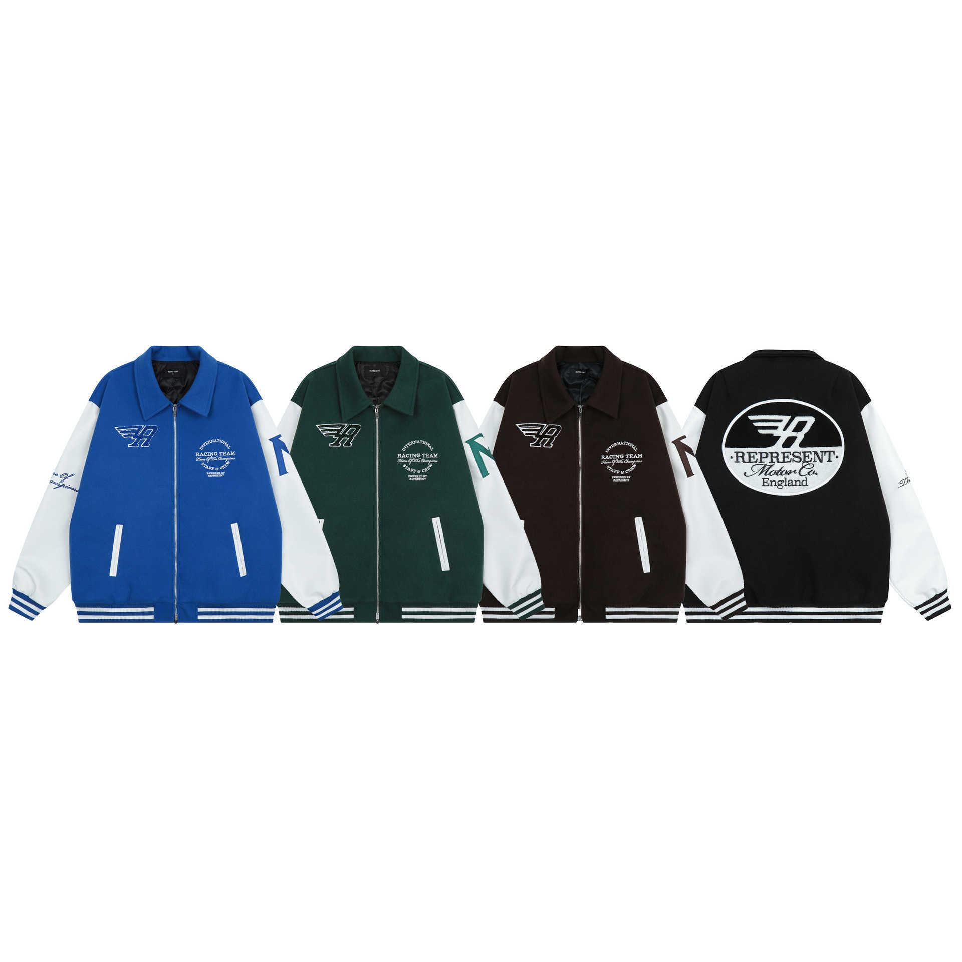 represent Represent Design American Baseball Cotton Coat Winter Loose Pilot Polo Jacket jackets coats, Black
represent Represent Design American Baseball Cotton Coat Winter Loose Pilot Polo Jacket jackets coats, Black