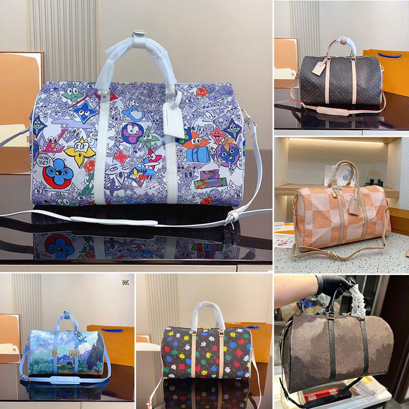

Designer Men Duffle Bag Leather Classic Women Hand Luggage Travel Bags Extra Large Crossbody Totes Sport Outdoor Packs Unisex handbags
