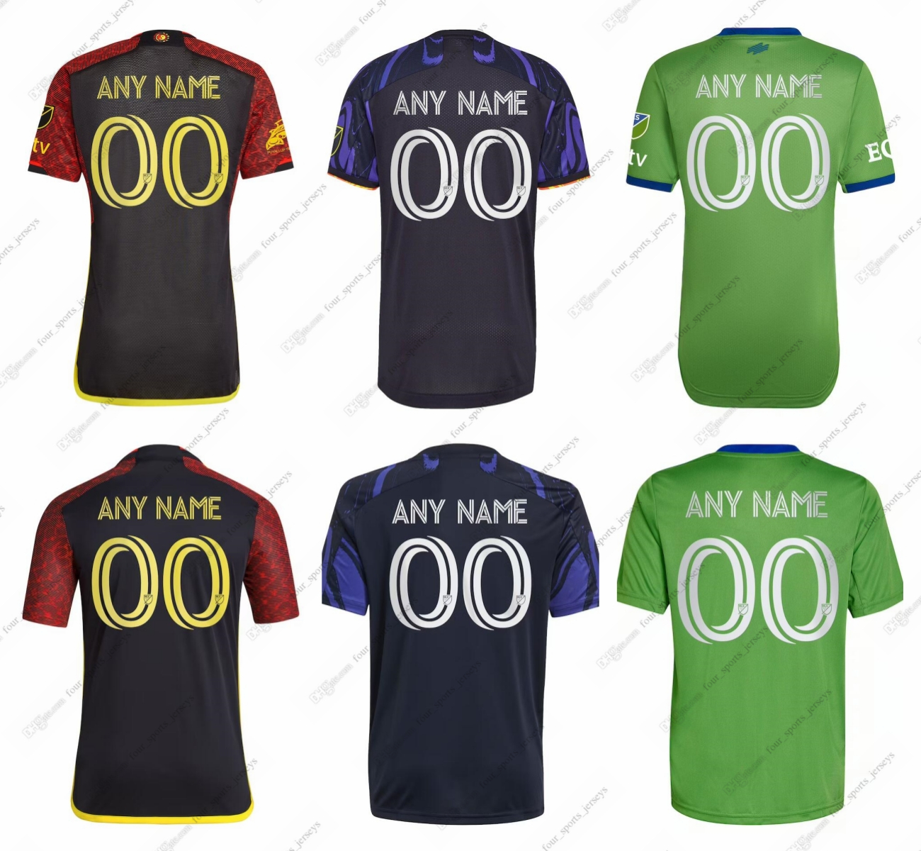 MLS Soccer Jerseys Seattle Sounders FC Heber Arreaga Atencio Chu Cleveland Frei Yeimar Lodeiro Paulo Montero Morris Roldan Roldan Rowe Ruidiaz Rusnak Nouhou, Picture
MLS Soccer Jerseys Seattle Sounders FC Heber Arreaga Atencio Chu Cleveland Frei Yeimar Lodeiro Paulo Montero Morris Roldan Roldan Rowe Ruidiaz Rusnak Nouhou, Picture