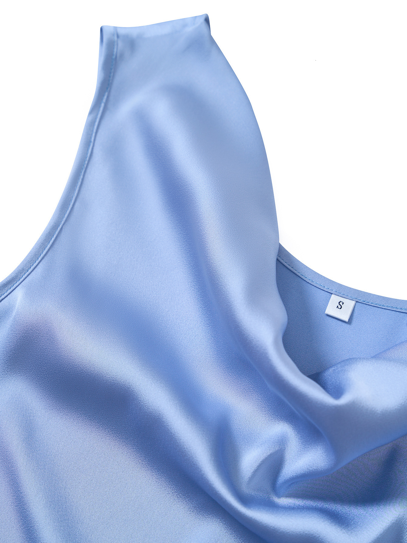 Camisoles Tanks Silky Satin Basic Women Tops Summer Sexy Strappy Shirts Black White Aesthetic Tank Tops Femme Clothes 230421