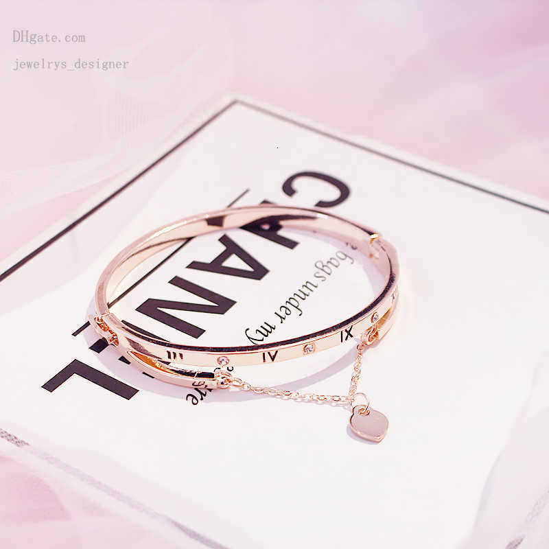 Designer Bracelets Wholesale- Rose Gold Stainless Steel Bracelets Bangles Female Heart Forever Love Brand Charm Bracelet for Women Famous Jewelry
Designer Bracelets Wholesale- Rose Gold Stainless Steel Bracelets Bangles Female Heart Forever Love Brand Charm Bracelet for Women Famous Jewelry