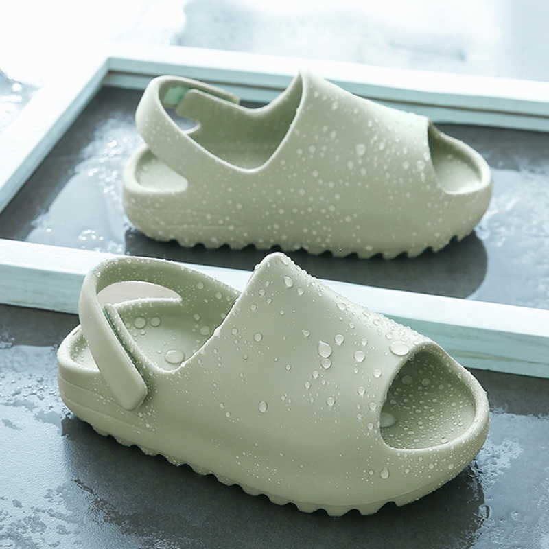 Slipper Baby Toddler Kids Adults Slip-On Eva Sandals Boys Girls Foam Beach Summer Slides Bone Resin Lightweight Water Slippers Y2304