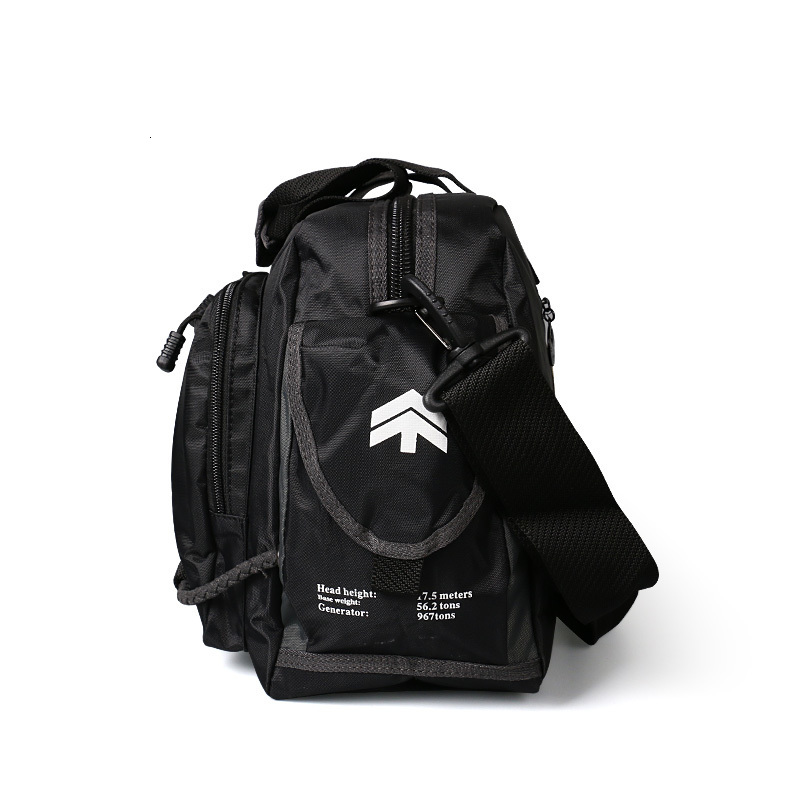 Duffel Bags Ruil Men s Travel Folding Oxford Cloth Protects Portable Waterproof Shoulder Leisure 230407