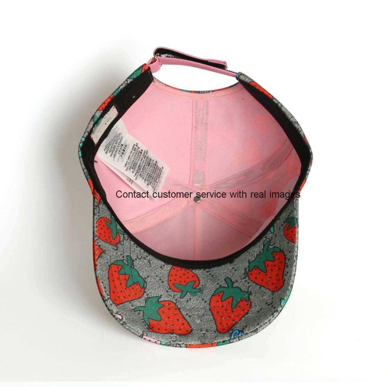 88High quality strawberry baseball caps man's cotton cactus classic letter Ball caps summer women sun hats outdoor adjustable Snapback Cap g